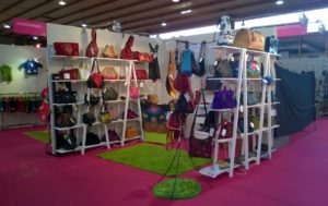 2016 11 Alice Angevin, Stand Les Sacs à M'Alice à Nîmes, Parc Expo