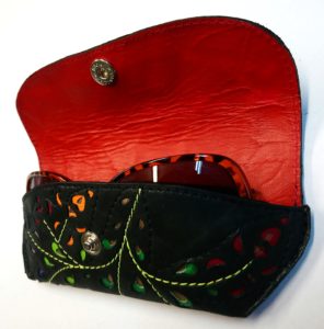 Alice Angevin, Les Sacs à M'Alice, Etui à grosses lunettes, dentelles, coté