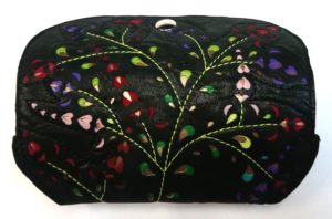 Alice Angevin, Les Sacs à M'Alice, Etui à grosses lunettes, dentelles, dos