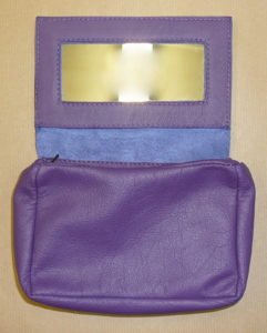 Alice Angevin, Les Sacs à M'Alice, Necessaire-15x10x5cm-violet