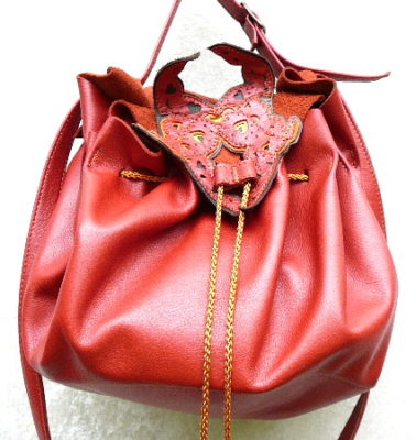 Alice Angevin, Les Sacs à M'Alice, Pochette Bonbon renard, Iris, près