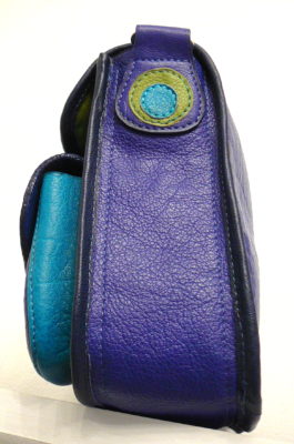 Alice Angevin, Les Sacs à M'Alice Sac à Main Herria Neuil Bleu,coté