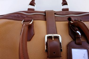 Alice Angevin, Les Sacs à M'Alice 2018 Bagage à main 55x35x25cm,2 cuirs, détail