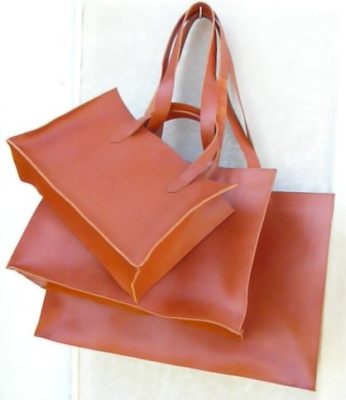 Alice Angevin, Les Sacs à M'Alice Cabas rigide course trois tailles