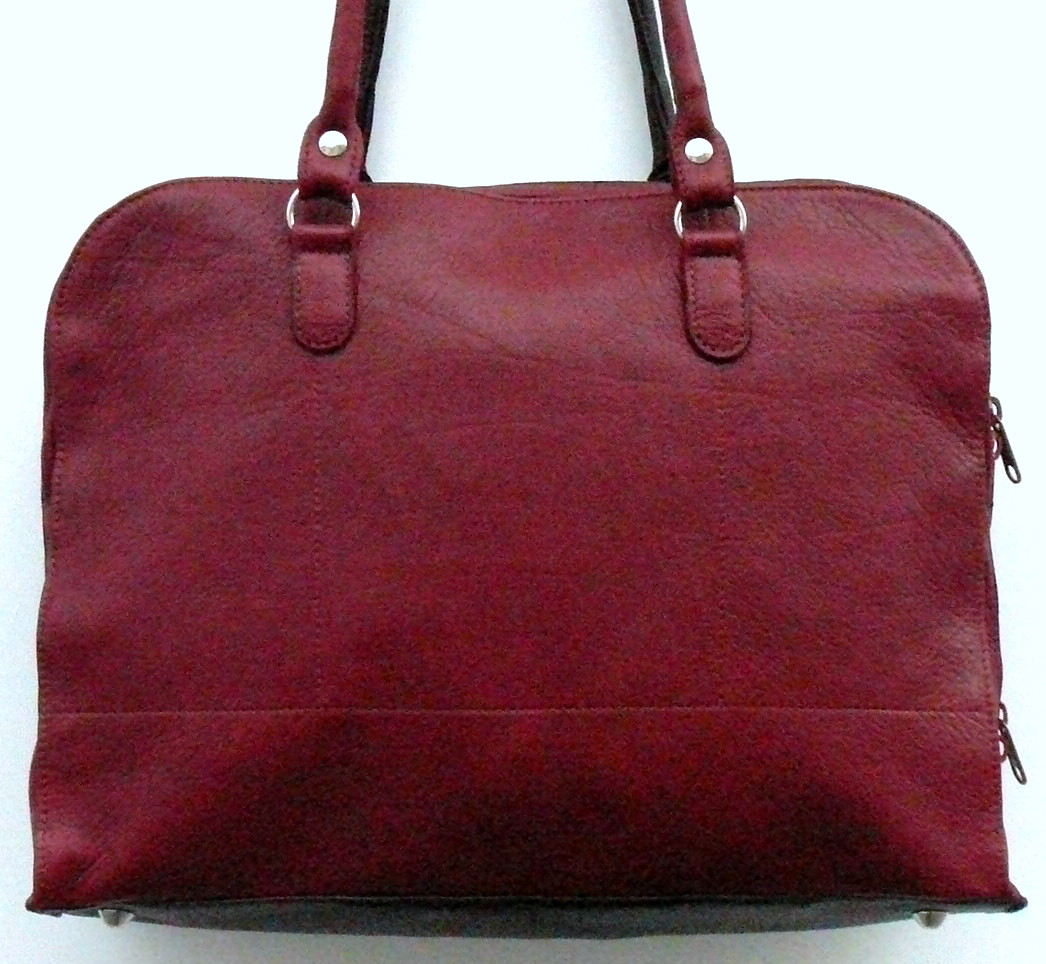 Alice Angevin, Les Sacs à M'Alice Housse à tablette 22 pouces cuir de renne fauve