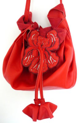 Alice Angevin, Les Sacs à M'Alice, Pochette Bonbon rouge, Iris