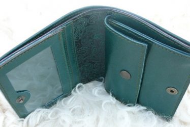 Alice Angevin, Les Sacs à M'Alice Porte-monnaie CI vert