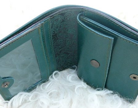 Alice Angevin, Les Sacs à M'Alice Porte-monnaie CI vert