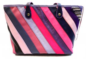Alice Angevin, Les Sacs à M'Alice Sac à Main Cabas Multi-Bandes RV, verso