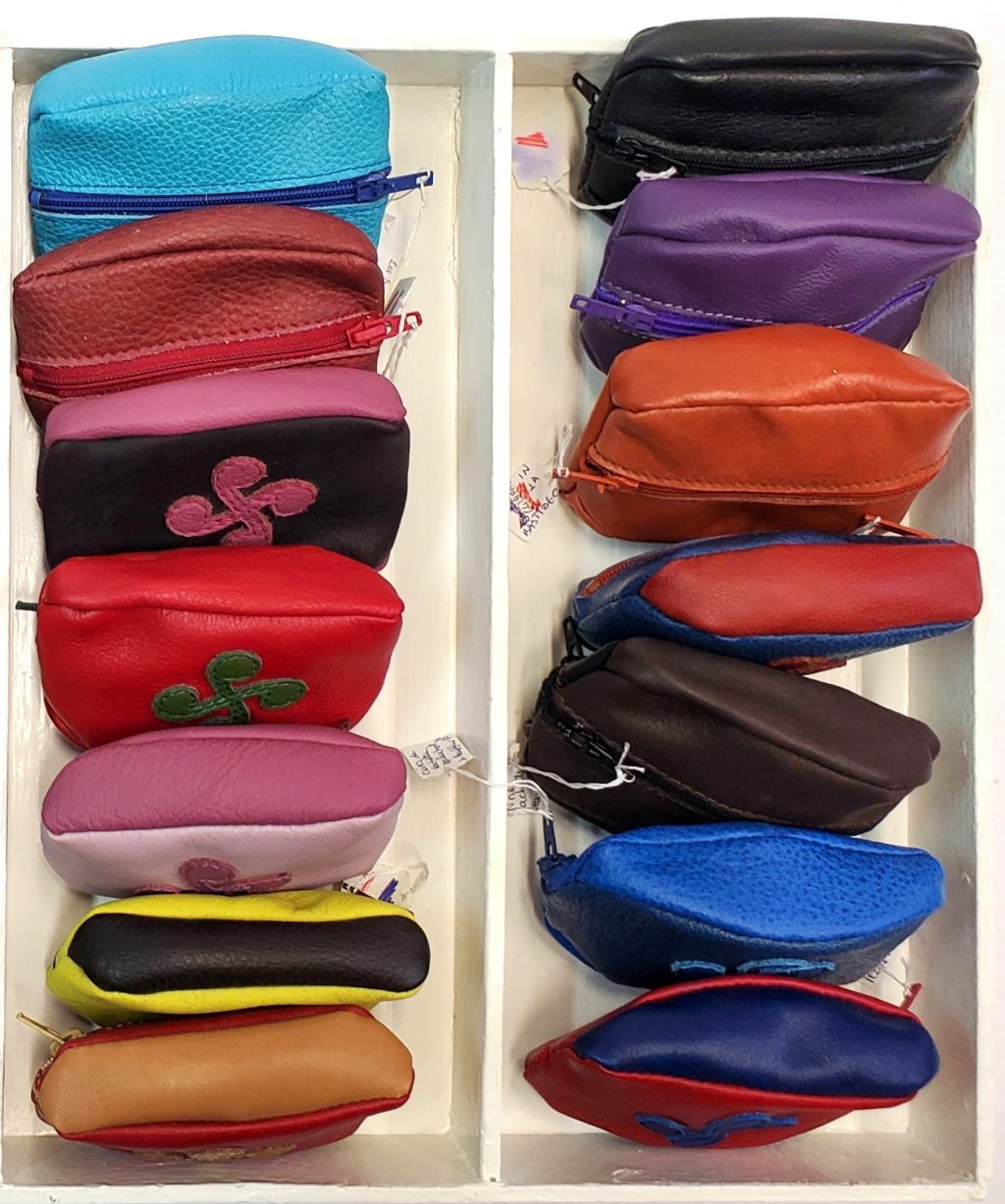A.A. Les Sacs à M'Alice caisse de porte-monnaies vue de dessus