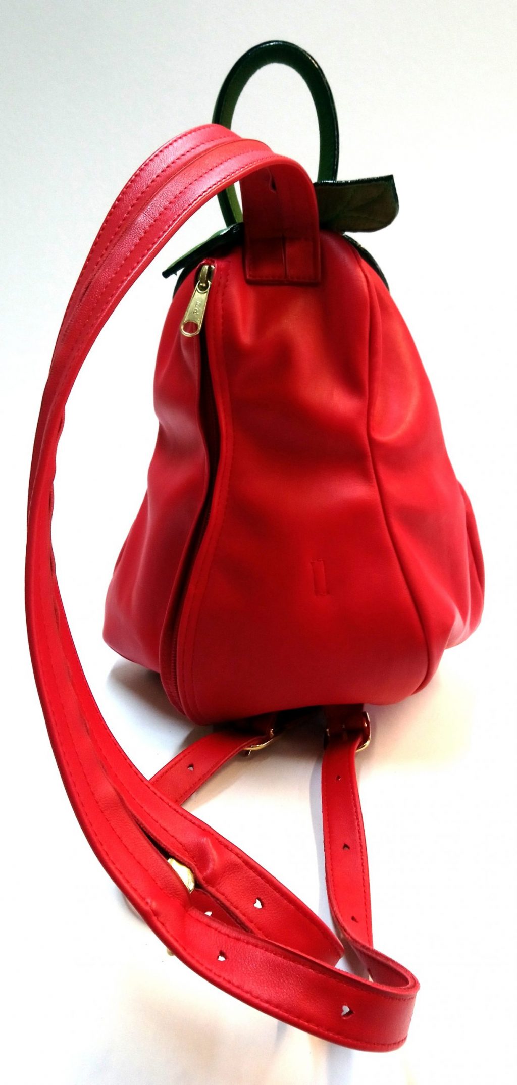 Alice Angevin, Les Sacs à M'Alice Sac à Dos Poire Rouge dos