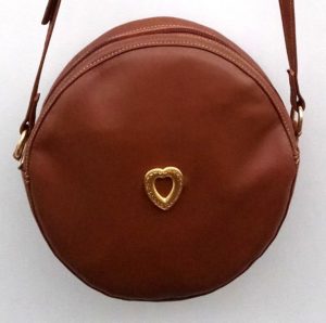 Alice Angevin Les Sacs à M'Alice Sac à Main Rond Cognac près