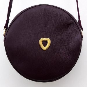 Alice Angevin Les Sacs à M'Alice Sac à Main Rond Prune près