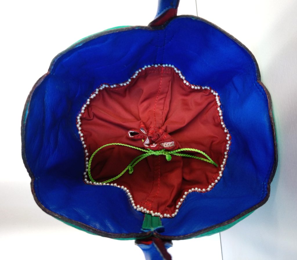 Alice Angevin Les Sacs à M'Alice Sac à Main Sceau Card, dessus