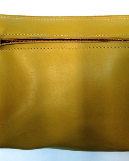Alice Angevin, Les Sacs à M'Alice, Trousse moutarde 30 cm