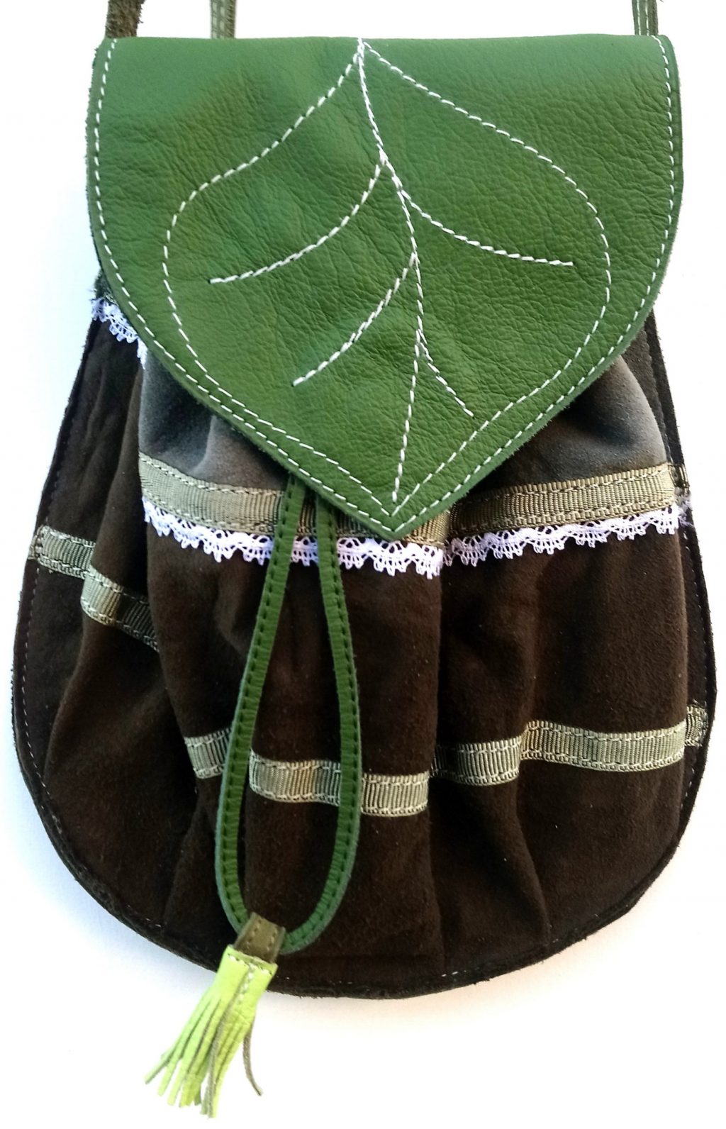 A.A.Les Sacs à M'Alice Pochette M vert olive
