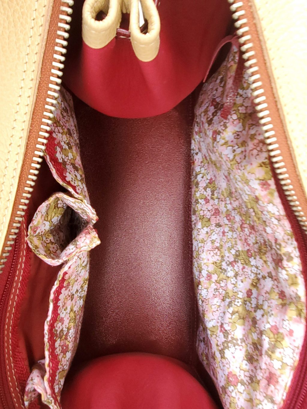 Les Sacs à M'Alice.A.A.Sac à main Kéko,31X27X13cm dessus détail doublure