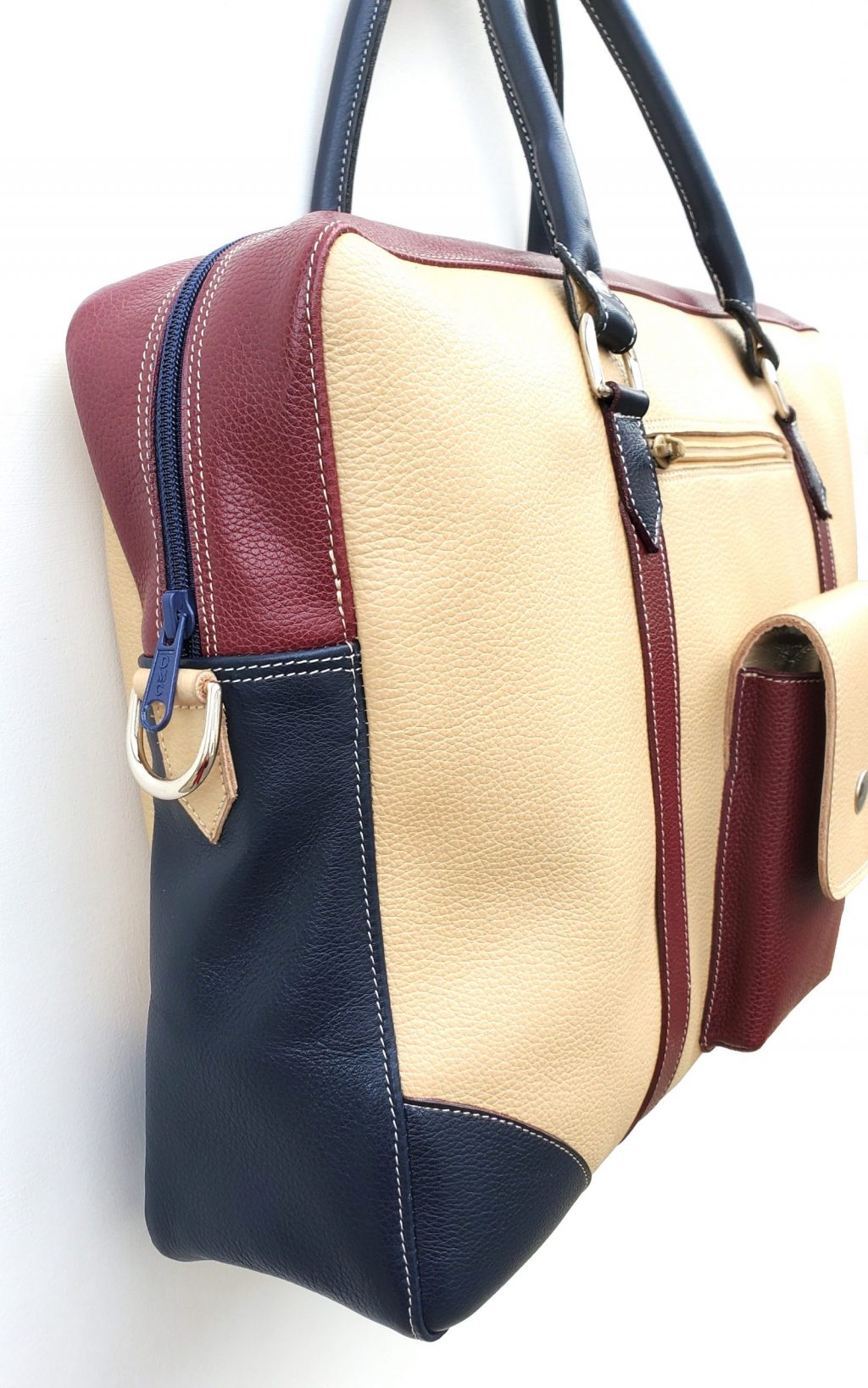 Les Sacs à M'Alice.A.A.Sacoche à Ordi 43x30x10 cm coté gauche