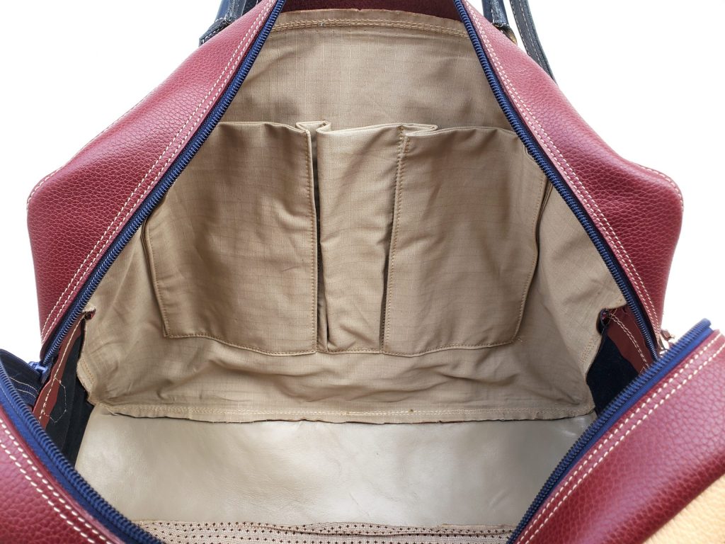 Les Sacs à M'Alice.A.A.Sacoche à Ordi 43x30x10 cm intérieur devant