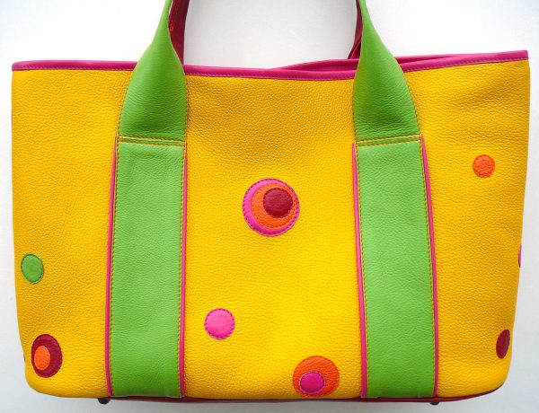 Alice Angevin, Les Sacs à M'Alice Sac à Main Cabas T2 jaune Neuil