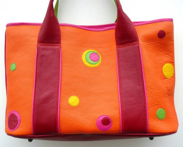 Alice Angevin, Les Sacs à M'Alice Sac à Main Cabas T2 orange Neuil