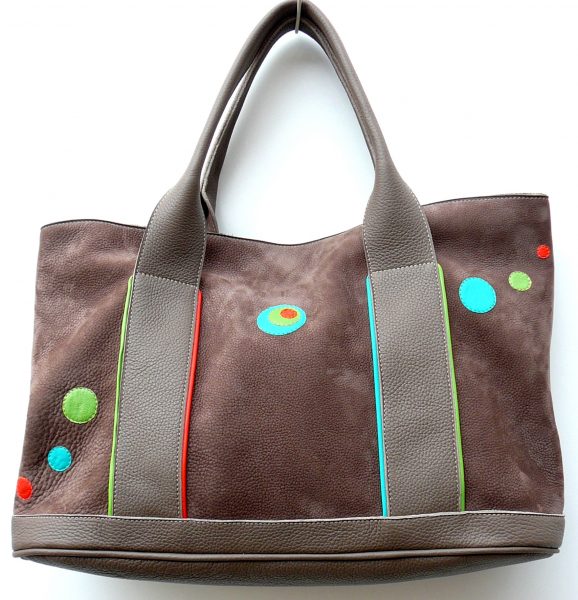 Alice Angevin, Les Sacs à M'Alice Sac à Main Cabas T2 taupe Neuil