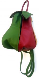 Sac à Dos Poire, olive, fauve et beige