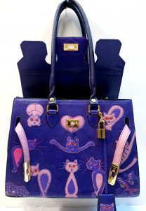 Sac à Main Kéti Chats, devant ouvert LSàM'A.A.