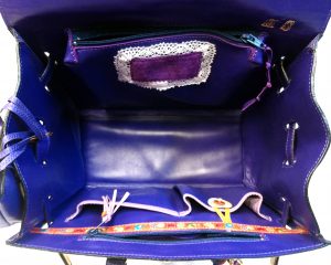 Sac à Main Kéti Chats, intérieur chevreau LSàM'A.A.